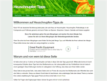 Tablet Screenshot of heuschnupfen-tipps.de